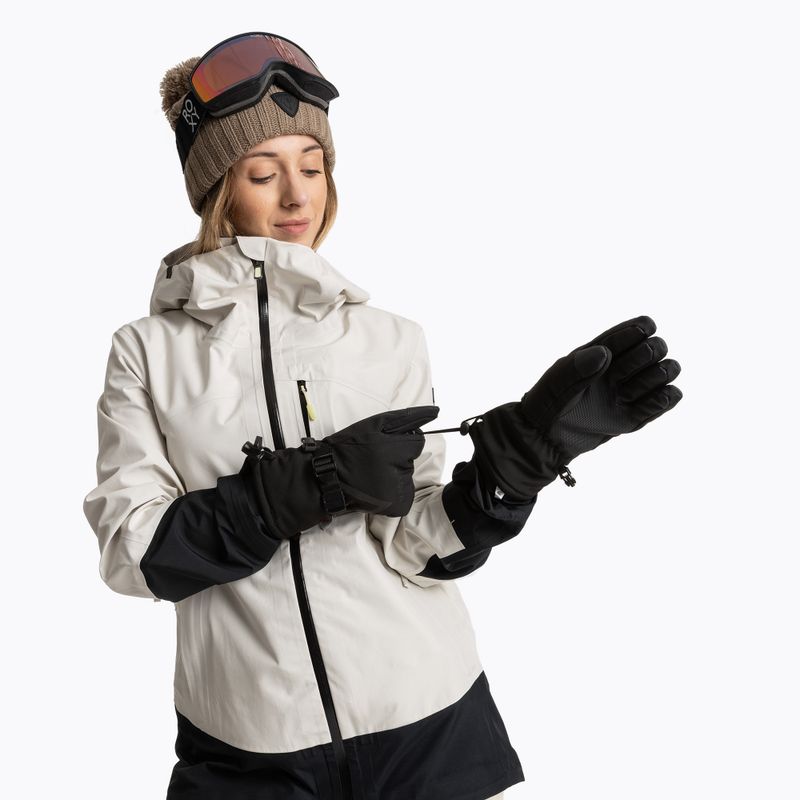 Women's ski gloves KADVA Mountain Flow 3M Thinsulate black 2