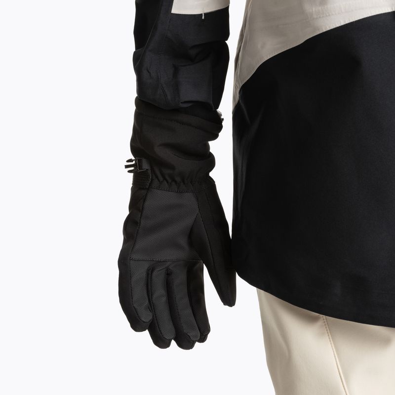 Women's ski gloves KADVA Mountain Flow 3M Thinsulate black 3