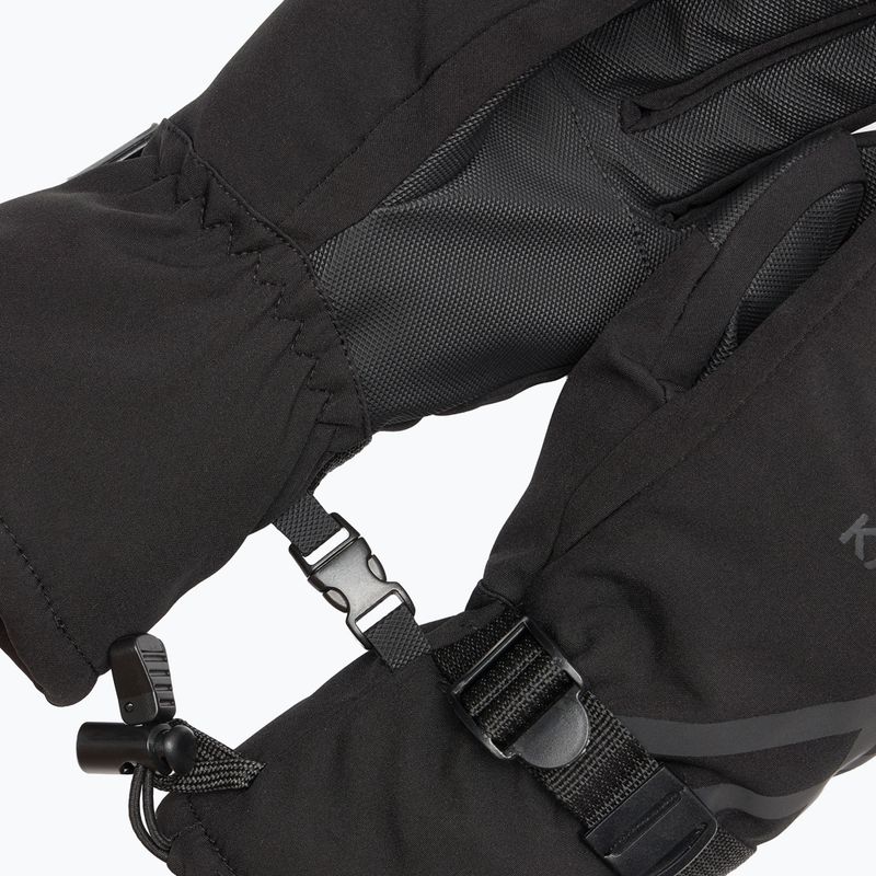 Women's ski gloves KADVA Mountain Flow 3M Thinsulate black 9