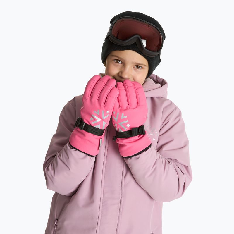 KADVA Mountain Flow children's gloves pink 2