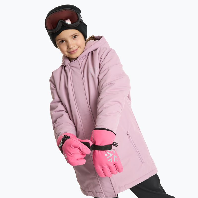 KADVA Mountain Flow children's gloves pink 4