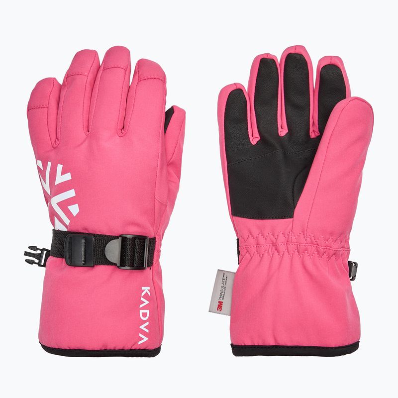 KADVA Mountain Flow children's gloves pink 5