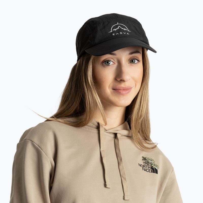 KADVA Hiker Cap black baseball cap 4