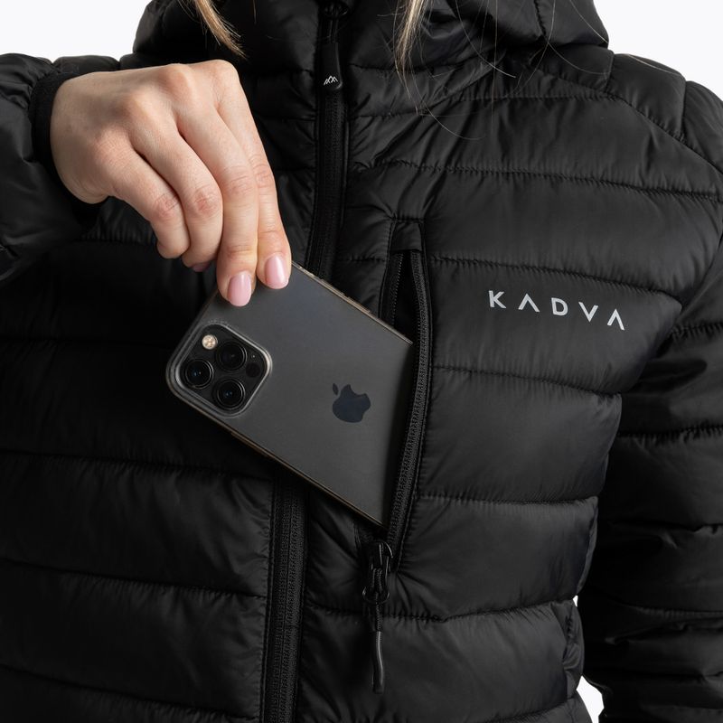 Women's insulated jacket KADVA Canyon black 3
