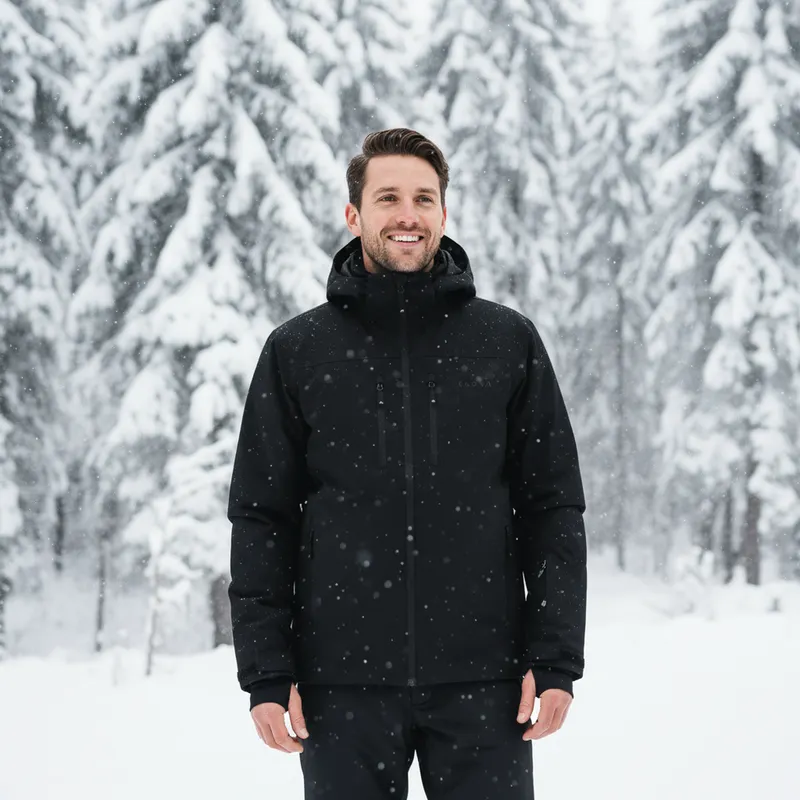 Men's ski jacket KADVA Edge X Jacket black 13