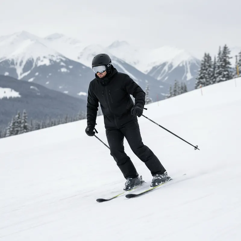 Men's ski jacket KADVA Edge X Jacket black 14