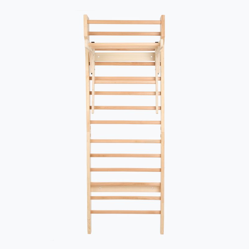 Gymnastic wall bars with pull-up bar XTREXO LW100 wooden 2