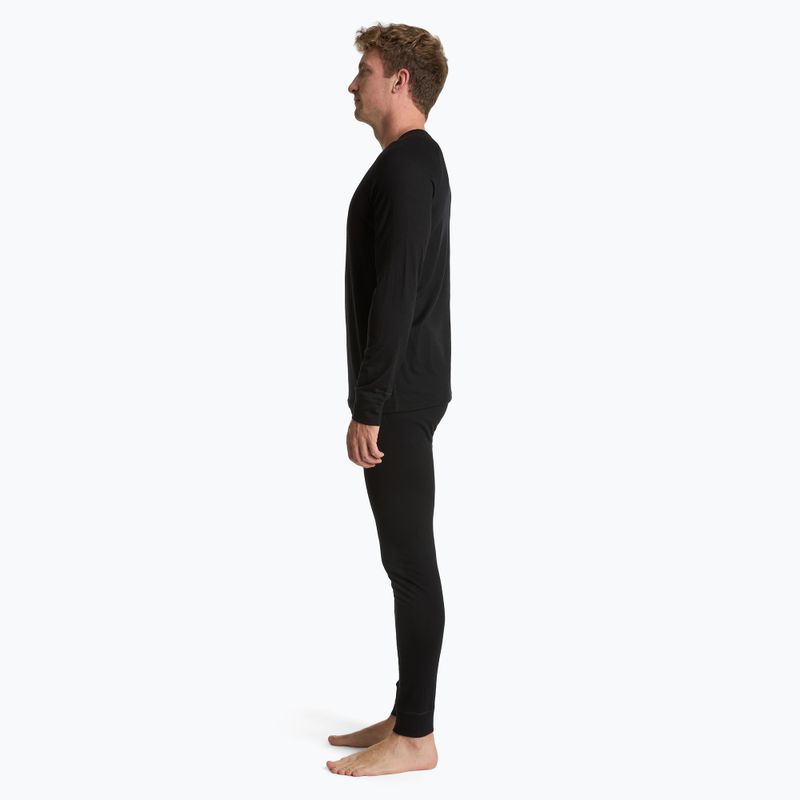 WOOLCANO Merino men's thermal underwear set SET0540 black 2