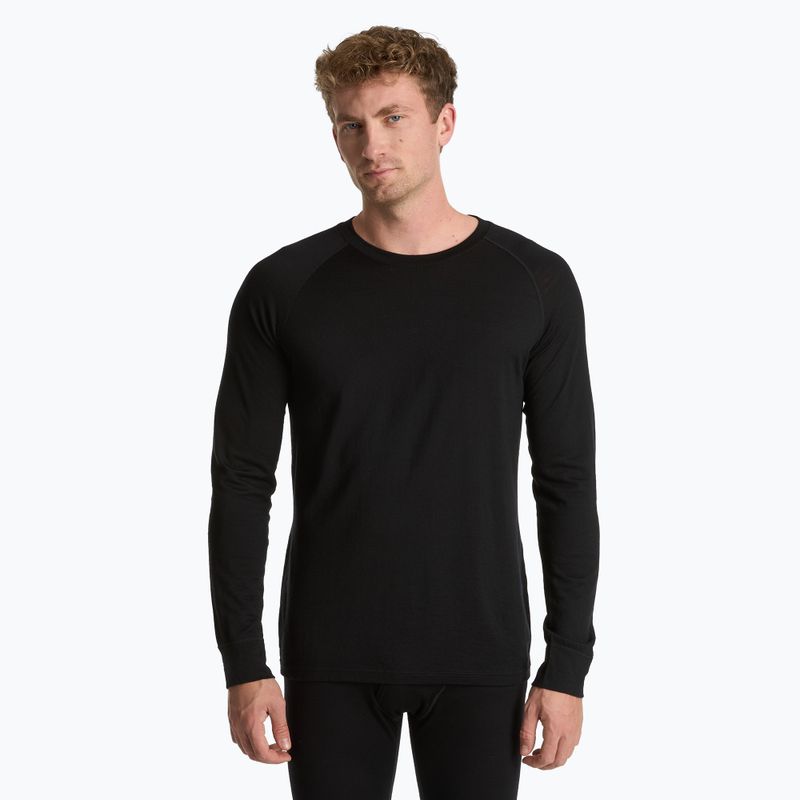 WOOLCANO Merino men's thermal underwear set SET0540 black 4