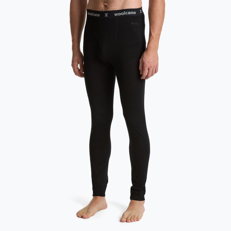 WOOLCANO Merino men's thermal underwear set SET0540 black 7