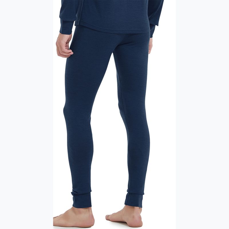 WOOLCANO Merino men's thermal underwear set SET0540 navy blue 4