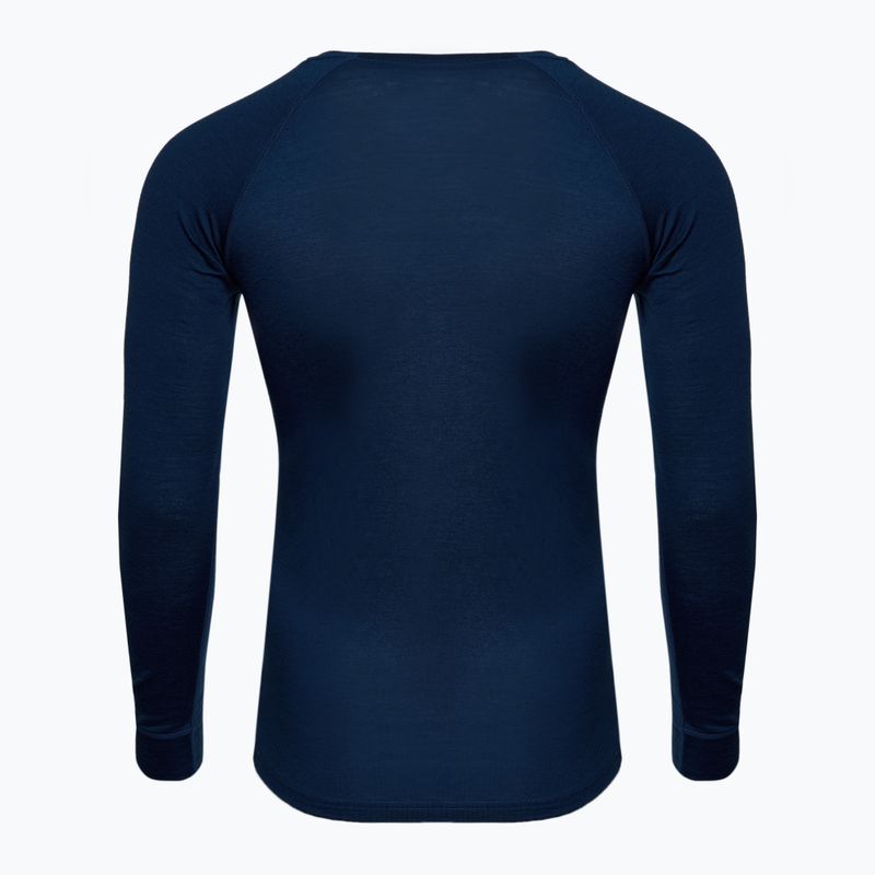 WOOLCANO Merino men's thermal underwear set SET0540 navy blue 7