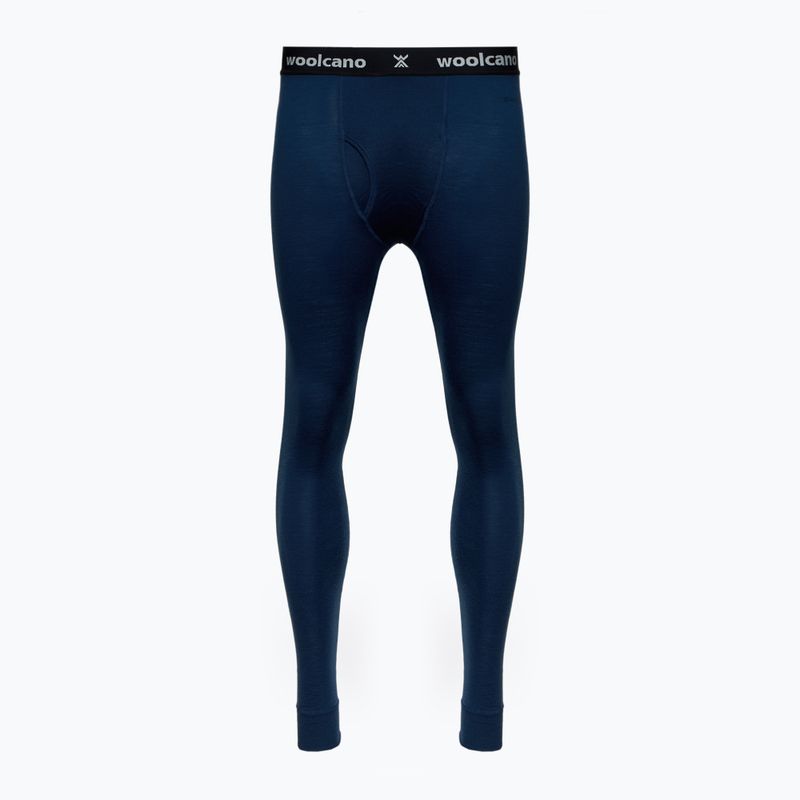 WOOLCANO Merino men's thermal underwear set SET0540 navy blue 8