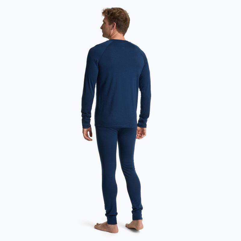 WOOLCANO Merino men's thermal underwear set SET0540 navy blue 2