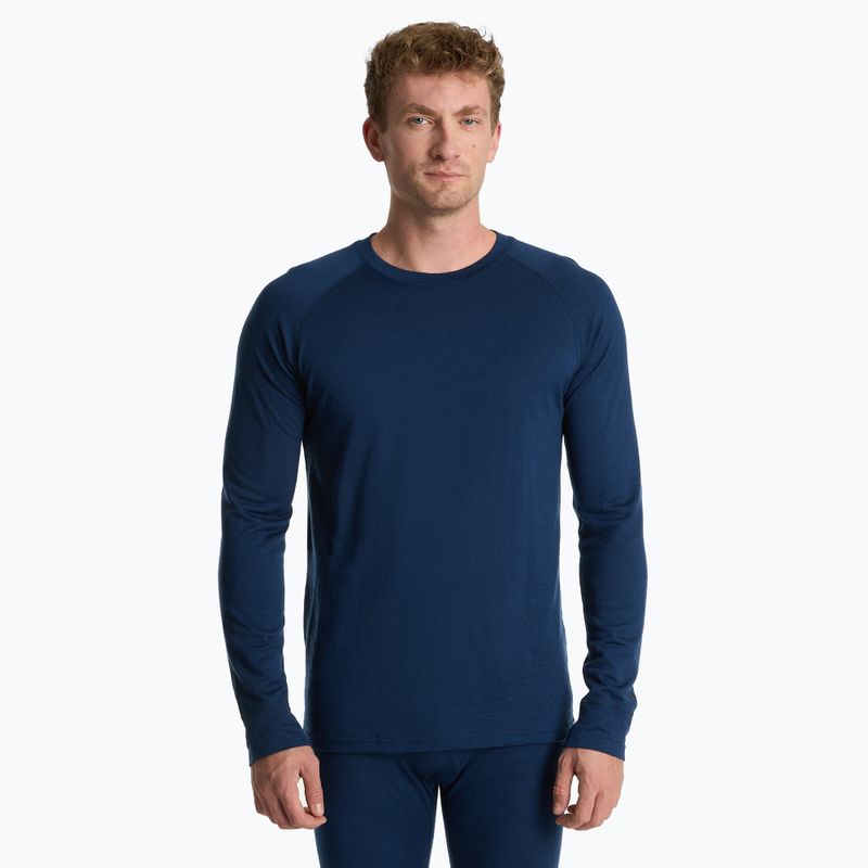 WOOLCANO Merino men's thermal underwear set SET0540 navy blue 3