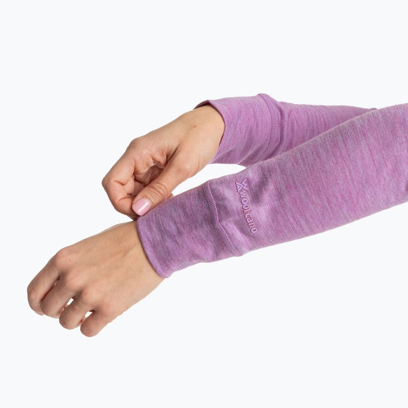 Women's thermal underwear set WOOLCANO Merino SET0543 purple 7