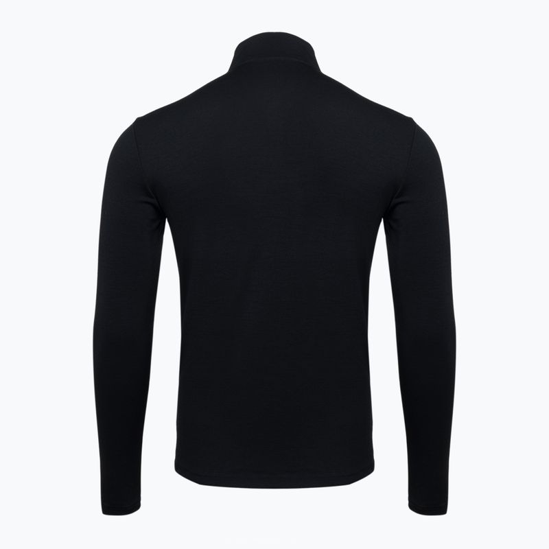 Men's thermal sweatshirt WOOLCANO Merino TOP0544 black 7