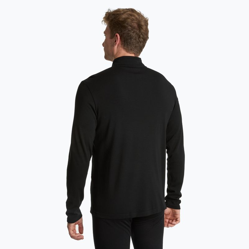 Men's thermal sweatshirt WOOLCANO Merino TOP0544 black 4
