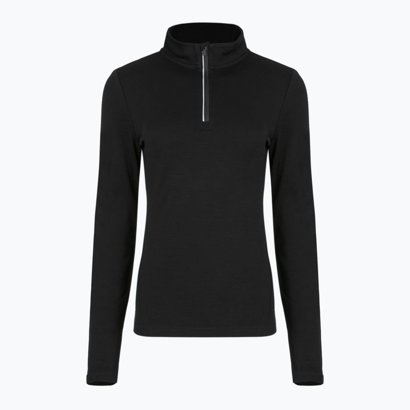 Women's thermal sweatshirt WOOLCANO Merino TOP0545 black 6