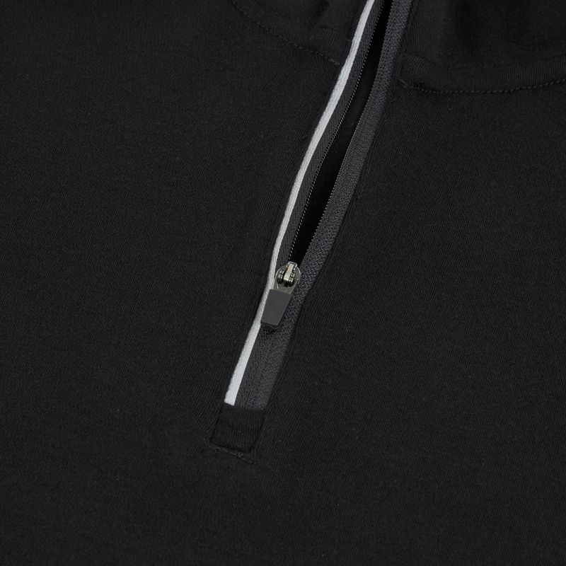 Women's thermal sweatshirt WOOLCANO Merino TOP0545 black 8