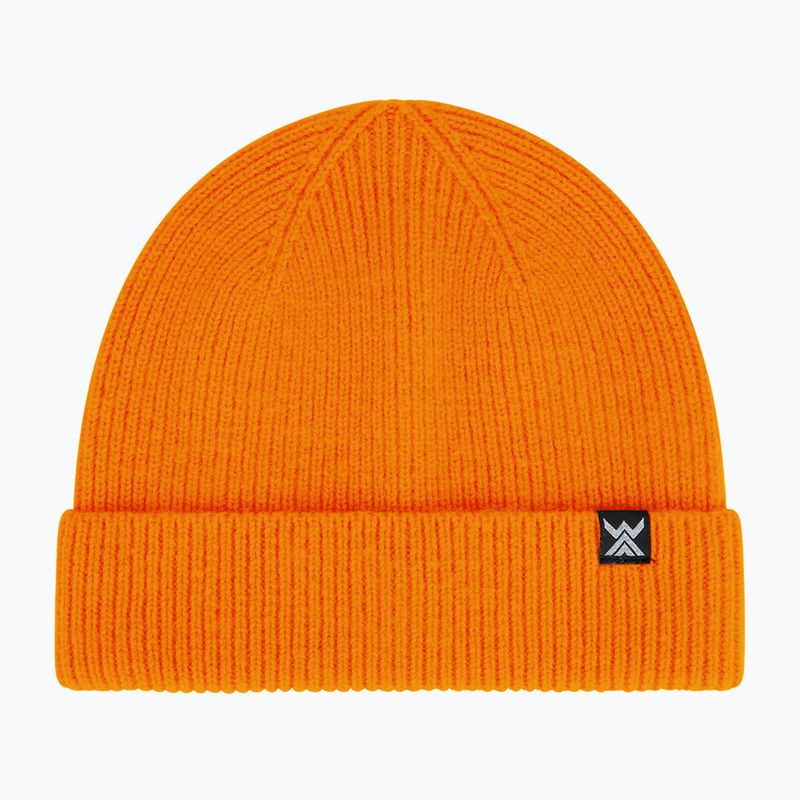 WOOLCANO Merino winter beanie HAT0440 orange