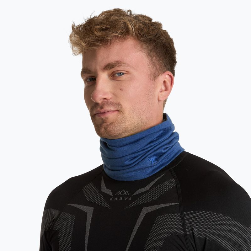 WOOLCANO Merino snood SPT24-33 navy blue