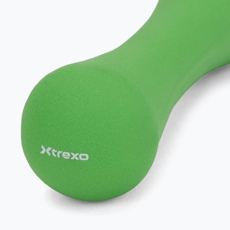 XTREXO neoprene dumbbell TX0-B4M008 1 kg green 5