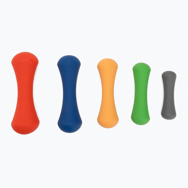 TREXO neoprene dumbbell TX0-B4M009 1.5 kg orange 4
