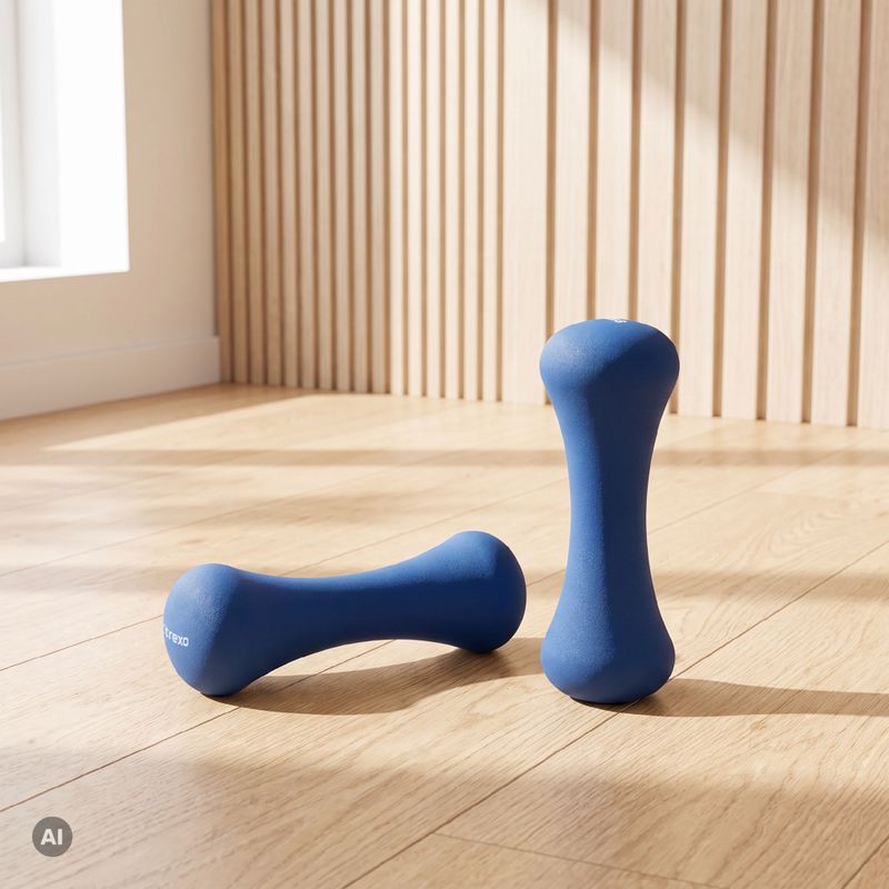 XTREXO neoprene dumbbell TX0-B4M010 2 kg blue 11