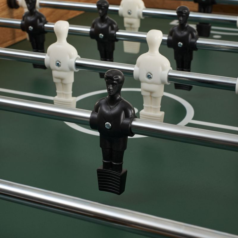 OneTeam FunArena 3-in-1 foosball, cymball, wooden/black pool table 9