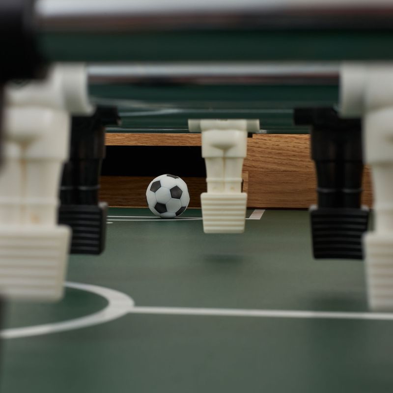 OneTeam FunArena 3-in-1 foosball, cymball, wooden/black pool table 11