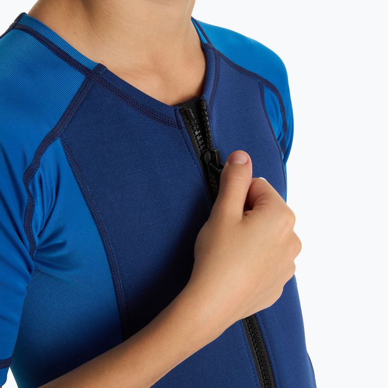Children's surfing wetsuit AQUASTIC neoprene 1.5 mm WAVEY blue 5