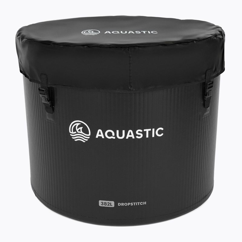 AQUASTIC walrus pool BrrFree 382L dropstitch black 2
