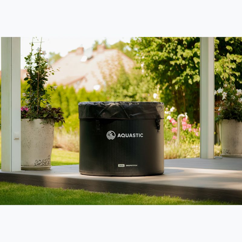 Set AQUASTIC basen 382L z agregatem do morsowania BrrFree black 4