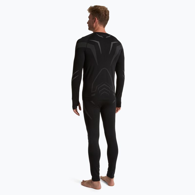 Men's thermal activewear set KADVA ALPINESTEP COOLMAX THERMAL PRO DRY seamless black 2