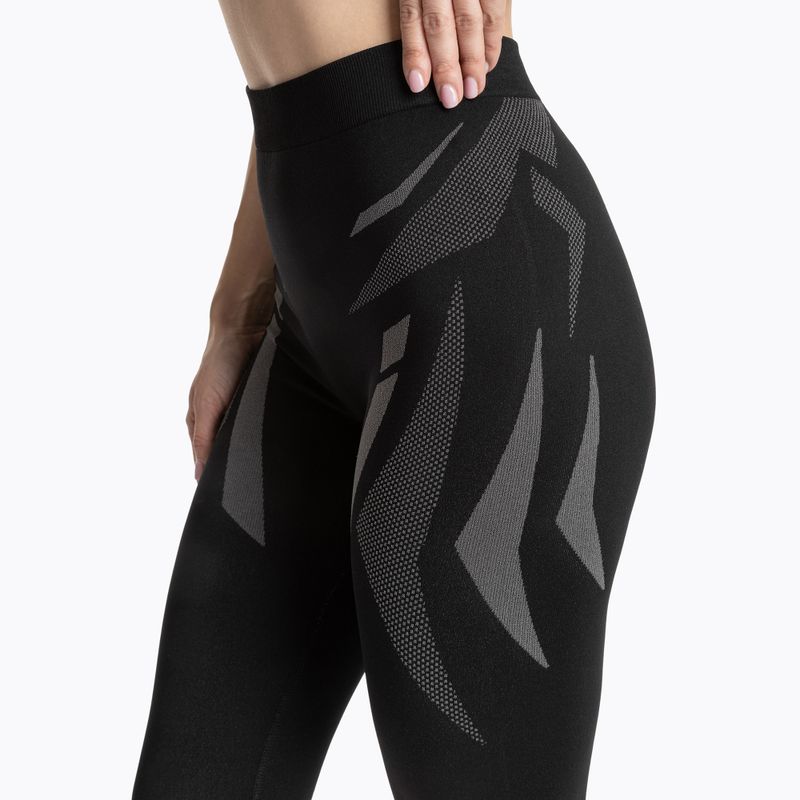 Women's thermal activewear set KADVA ALPINESTEP COOLMAX THERMAL PRO DRY seamless black 9