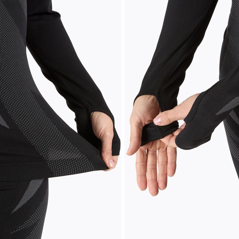 Women's thermal underwear set KADVA ALPINESTEP THERMO LIGHT PLUS black 5