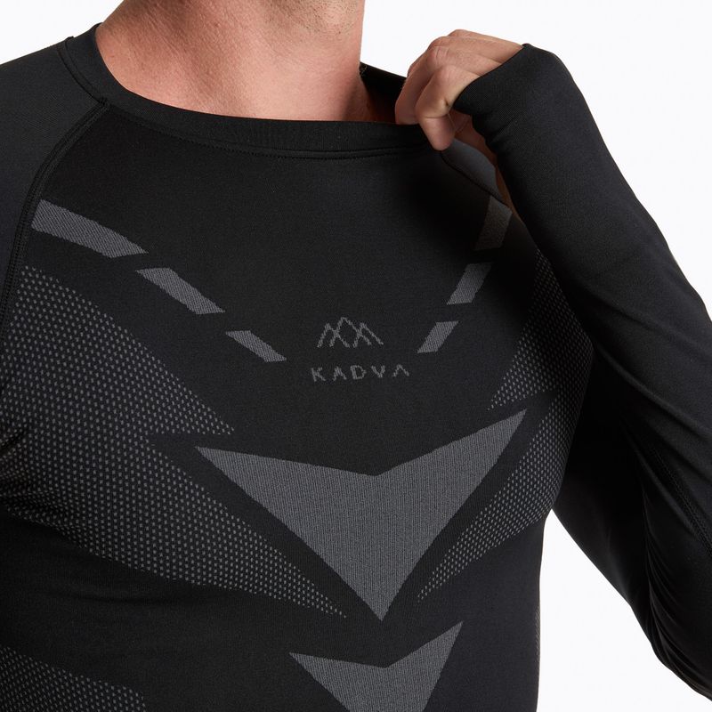 Men's thermal underwear set KADVA ALPINESTEP THERMO LIGHT PLUS black 5