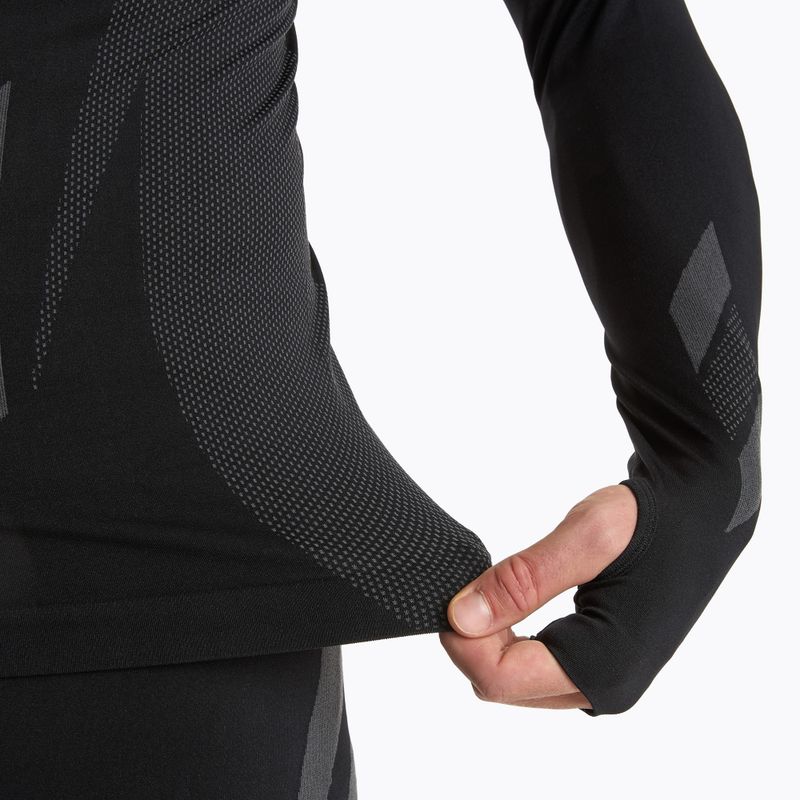 Men's thermal underwear set KADVA ALPINESTEP THERMO LIGHT PLUS seamless black 7