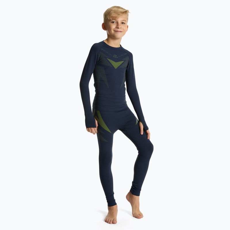 Children's thermal underwear set KADVA ALPINESTEP THERMO LIGHT PLUS navy