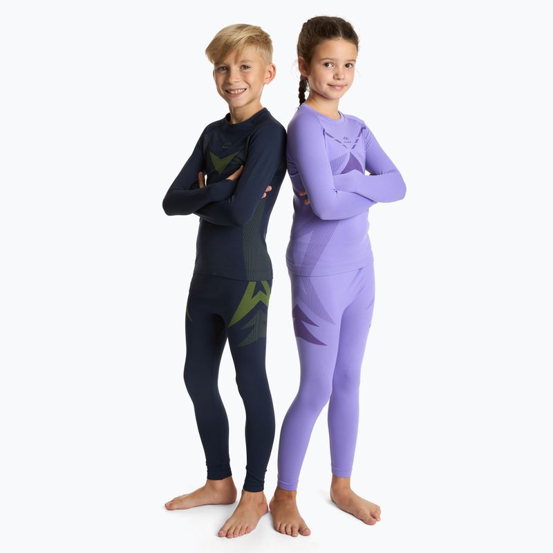 Children's thermal underwear set KADVA ALPINESTEP THERMO LIGHT PLUS navy 9