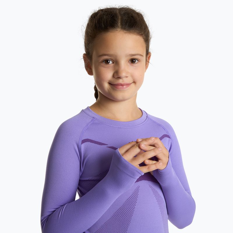 Children's thermal underwear set KADVA ALPINESTEP THERMO LIGHT PLUS seamless purple 5
