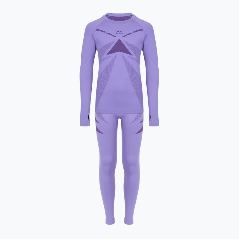 Children's thermal underwear set KADVA ALPINESTEP THERMO LIGHT PLUS purple 10