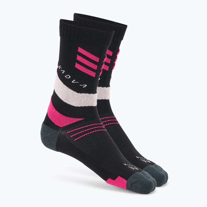 Women's socks KADVA Stride Coolmax 2 pairs black 2