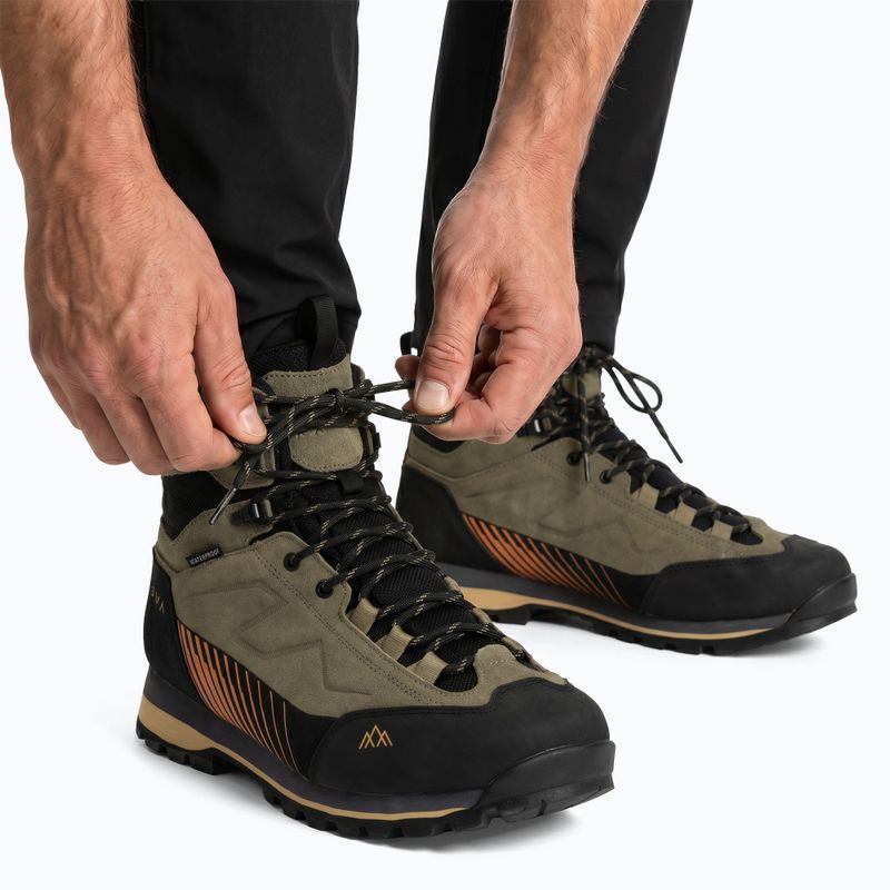 Men's trekking boots KADVA Nevra Mid WP green 5