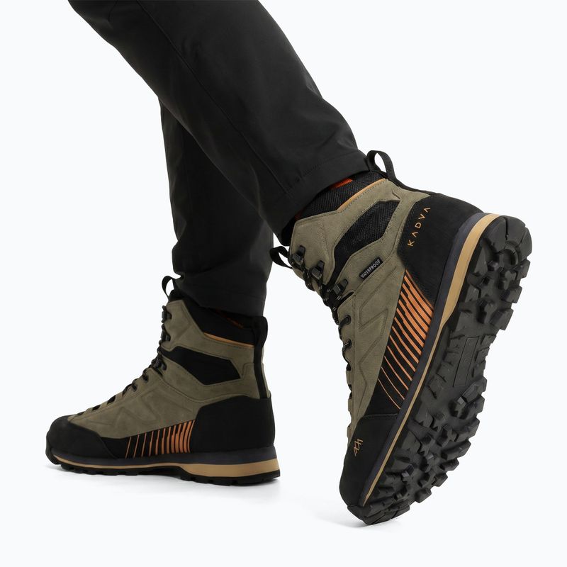 Men's trekking boots KADVA Nevra Mid WP green 3