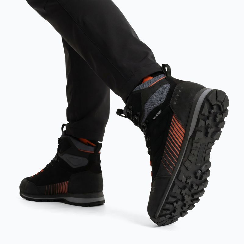 Men's trekking boots KADVA Nevra Mid WP black 3