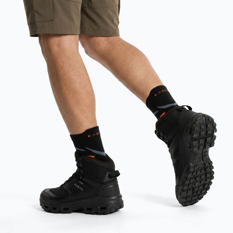 Men's trekking boots KADVA Obsidian Mid WP black 2