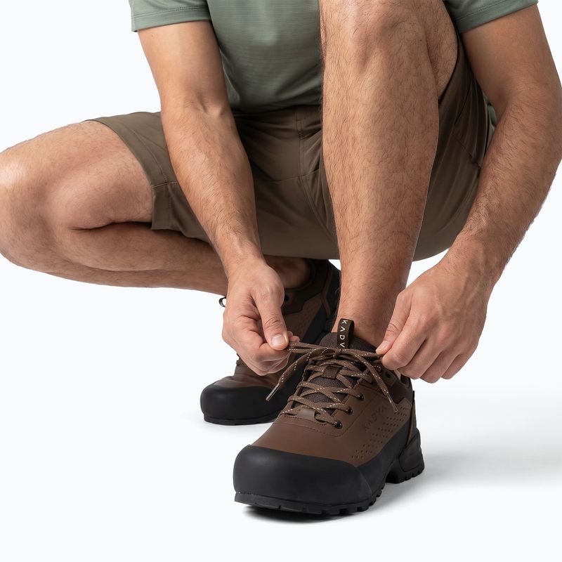 Men's trekking shoes KADVA Strike Low WP brown 5
