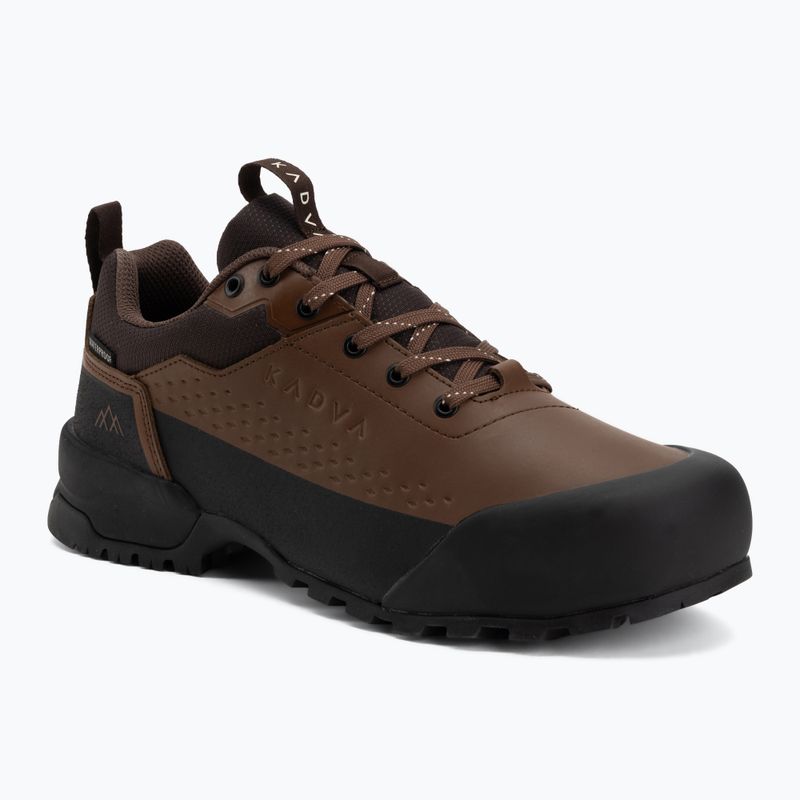 Men's trekking shoes KADVA Strike Low WP brown
